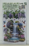 FD-BX Waterfall Layer upon Layer Decorative stickers Application Scenario